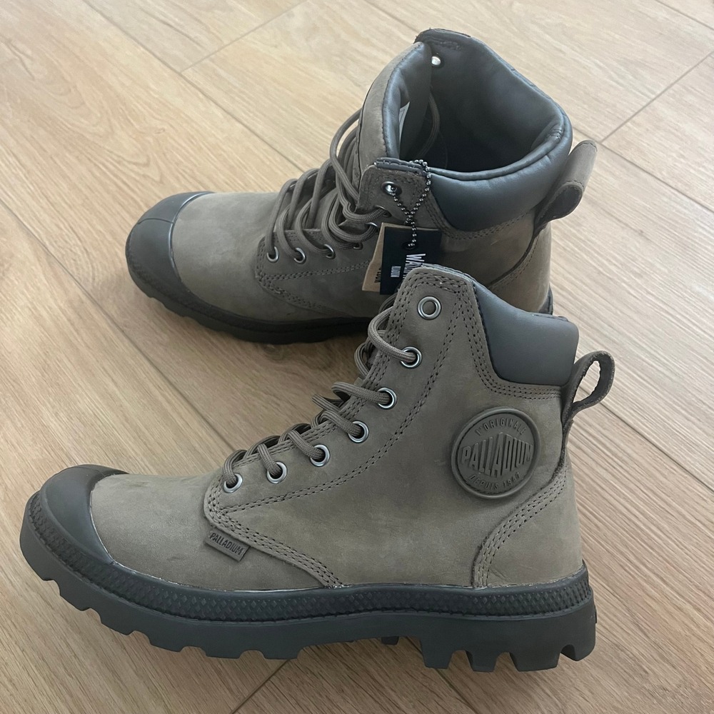 Palladium Pampa Cuff WP Lux Boots NWT Major Brown Women's 7.5 Men's 6